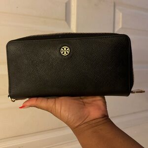 Tory Burch Black Wallet